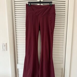 Fabletics Oasis PureLuxe High-Waisted Crossover Flare